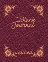 Blank Journal Unlined