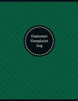 Customer Complaint Log (Logbook, Journal - 126 Pages, 8.5 X 11 Inches)