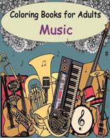 Coloring Books for Adults - Music