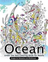 Ocean Under the Sea Coloring Book for Adults