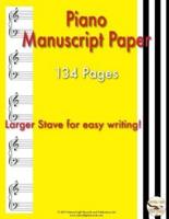 Piano Manuscript Paper