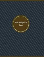 Zoo Keeper's Log (Logbook, Journal - 126 Pages, 8.5 X 11 Inches)