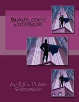 Blank Comic Notebook