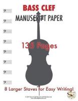 Bass Clef Manuscript Paper