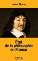 État De La Philosophie En France