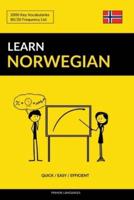 Learn Norwegian - Quick / Easy / Efficient: 2000 Key Vocabularies