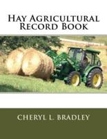 Hay Agricultural Record Book