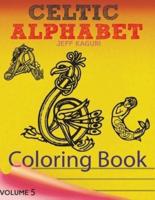 Celtic Letters Alphabet Coloring Book