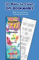 30 Bible to Color DIY Bookmarks