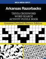 Arkansas Razorbacks Trivia Crossword Word Search Activity Puzzle Book