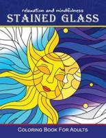 Stained Glass Coloring Book For Adults