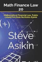 Math Finance Law 20