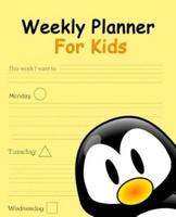 Weekly Planner for Kids -Penguin Cover