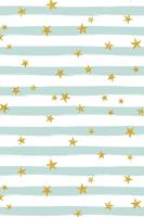 Stripes and Glitter Stars Journal