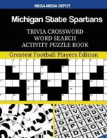 Michigan State Spartans Trivia Crossword Word Search Activity Puzzle Book