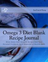 Omega 3 Diet Blank Recipe Journal