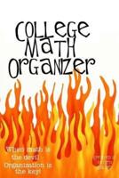 College Math Organizer