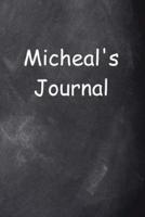 Micheal Personalized Name Journal Custom Name Gift Idea Micheal
