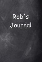 Rob Personalized Name Journal Custom Name Gift Idea Rob