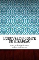 L'Oeuvre Du Comte de Mirabeau