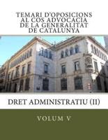 Temari D'Oposicions Al Cos Advocacia De La Generalitat De Catalunya