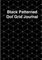 Black Patterned Dot Grid Journal