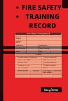 Fire Safety Training Record