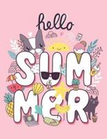 Hello Summer (Journal, Diary, Notebook for Flower Lover)