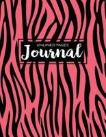 Unlined Pages Journal