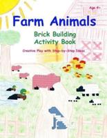 Farm Animals - Brick Building Activity Book
