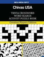 Chivas USA Trivia Crossword Word Search Activity Puzzle Book