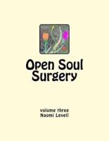 Vol. 3, Open Soul Surgery, Large Print Edition