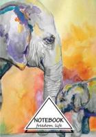 Elephant Painting Notebook