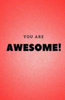 You Are Awesome Journal