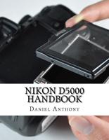 Nikon D5000 Handbook