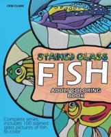 Stained Glass Fish Adult Coloring Book