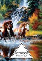 Horses Painting Notebook