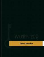 Fabric Stretcher Work Log