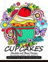 CUPCAKES Coloring Book for Adults
