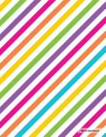 Blank Sketchbook - Rainbow Stripes