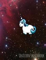 Unicorn Sketchbook - Starwars Unicorn Space Trip