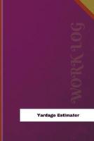 Yardage Estimator Work Log