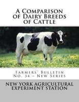 A Comparison of Dairy Breeds of Cattle