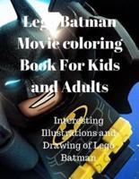 Lego Batman Movie Coloring Book for Kids and Adults
