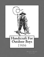 Handicraft for Outdoor Boys