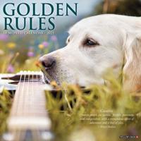Golden Rules 2021 Wall Calendar (Dog Breed Calendar)