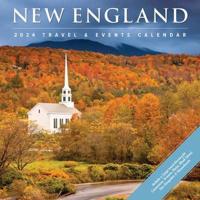 New England 2024 12 X 12 Wall Calendar