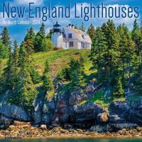 New England Lighthouses 2024 12 X 12 Wall Calendar