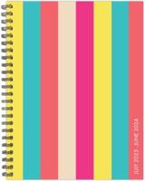 Cabana Stripe Academic 2023-24 6.5 X 8.5 Softcover Weekly Planner