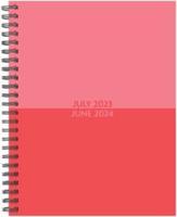 Blush Duotone Academic 2023-24 8.5 X 11 Softcover Weekly Planner